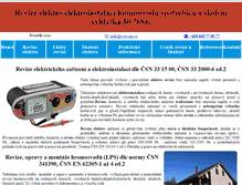 Tablet Screenshot of e-revize.cz